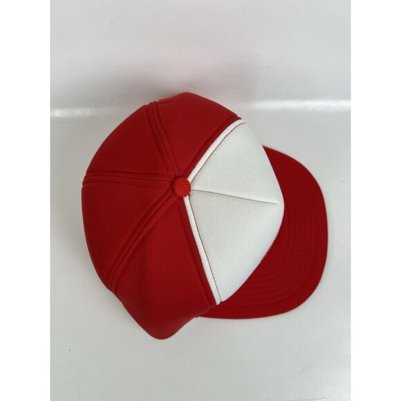 Vintage Case Tractor Insulated Trucker Snapback Hat 80s Farm Winner - Picture 6 of 10